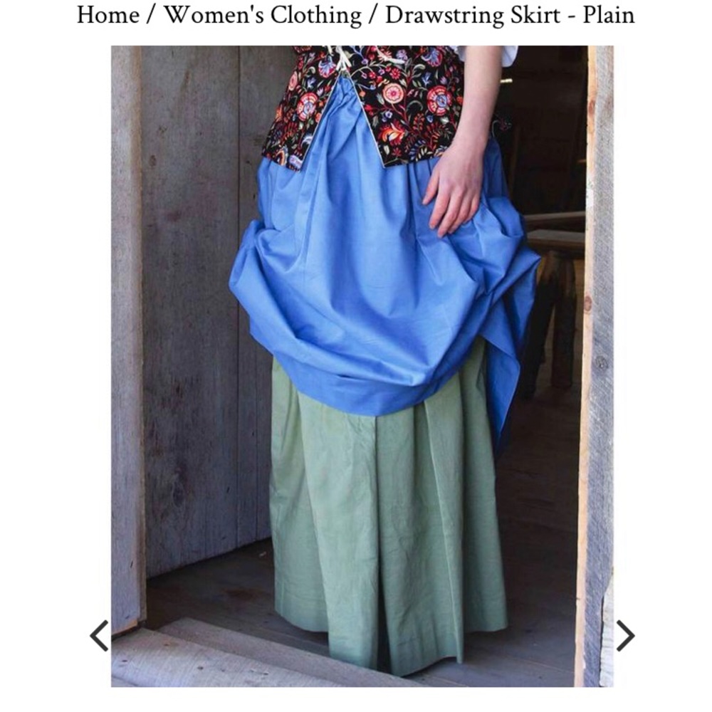 Drawstring Skirts/Petticoats